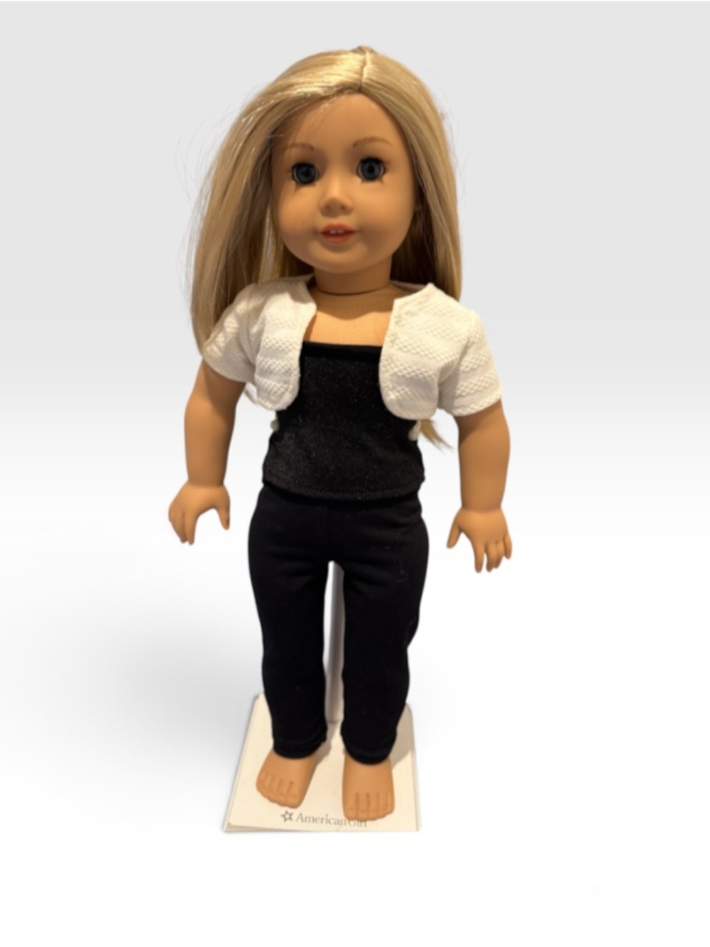 Beautiful American Girl Truly Me Doll Blonde Hair Blue Eyes Painted Lashes Lot